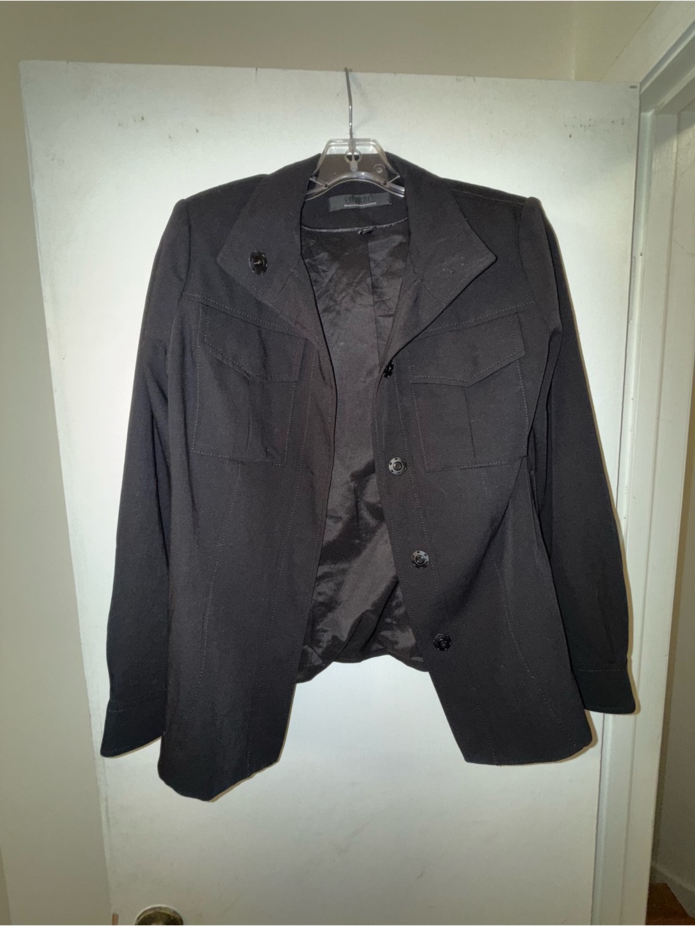 White House Black Market Black Tailored Blazer Jacket